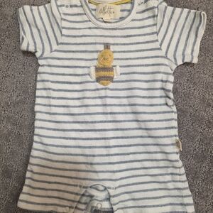 Albe6ya Baby Romper Crochet Bee 0-3